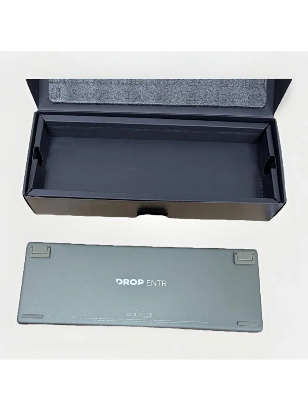 Drop Mechanical Keyboard Heatmoving ENTR R2 MDX-36092-6 Green Gray (Two-Tone),